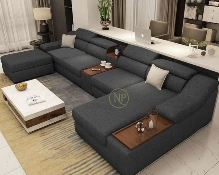 SOFA GÓC VẢI NP 158