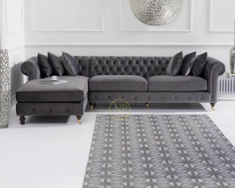 Sofa Góc Tân Cổ Điển Hiện Đại NP03