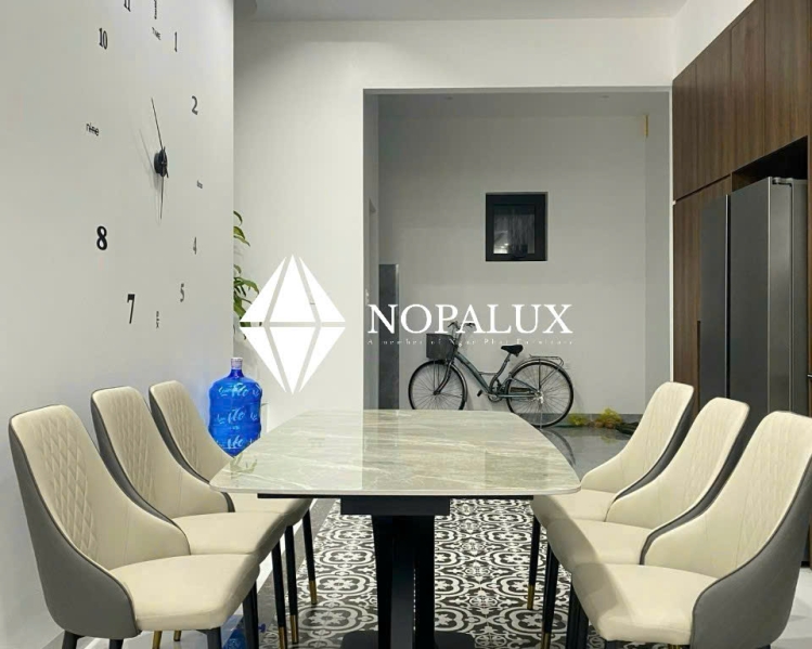 BỘ BÀN ĂN 6 CHÂN GHẾ NP 17