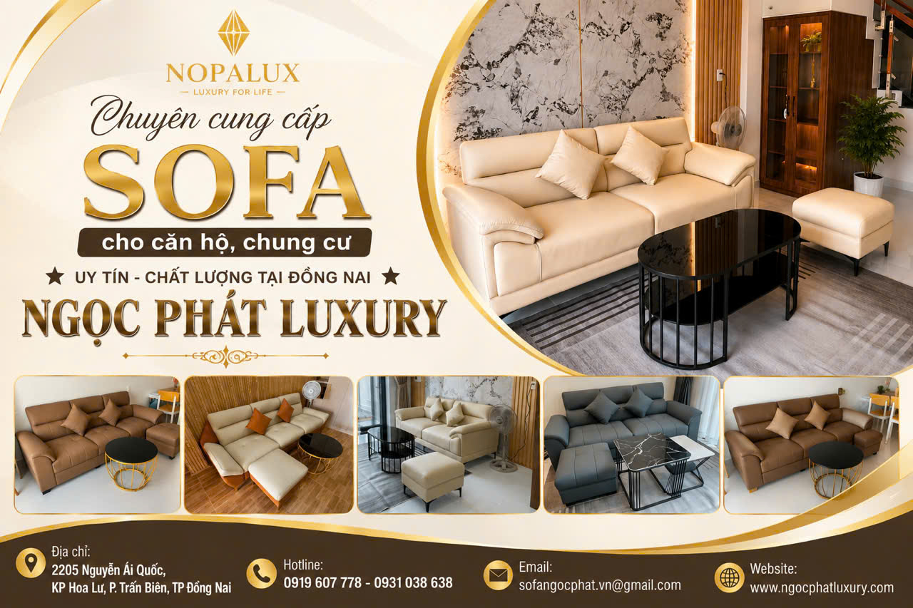 Sofa Cho Căn Hộ, Chung Cư Tại Đồng Nai