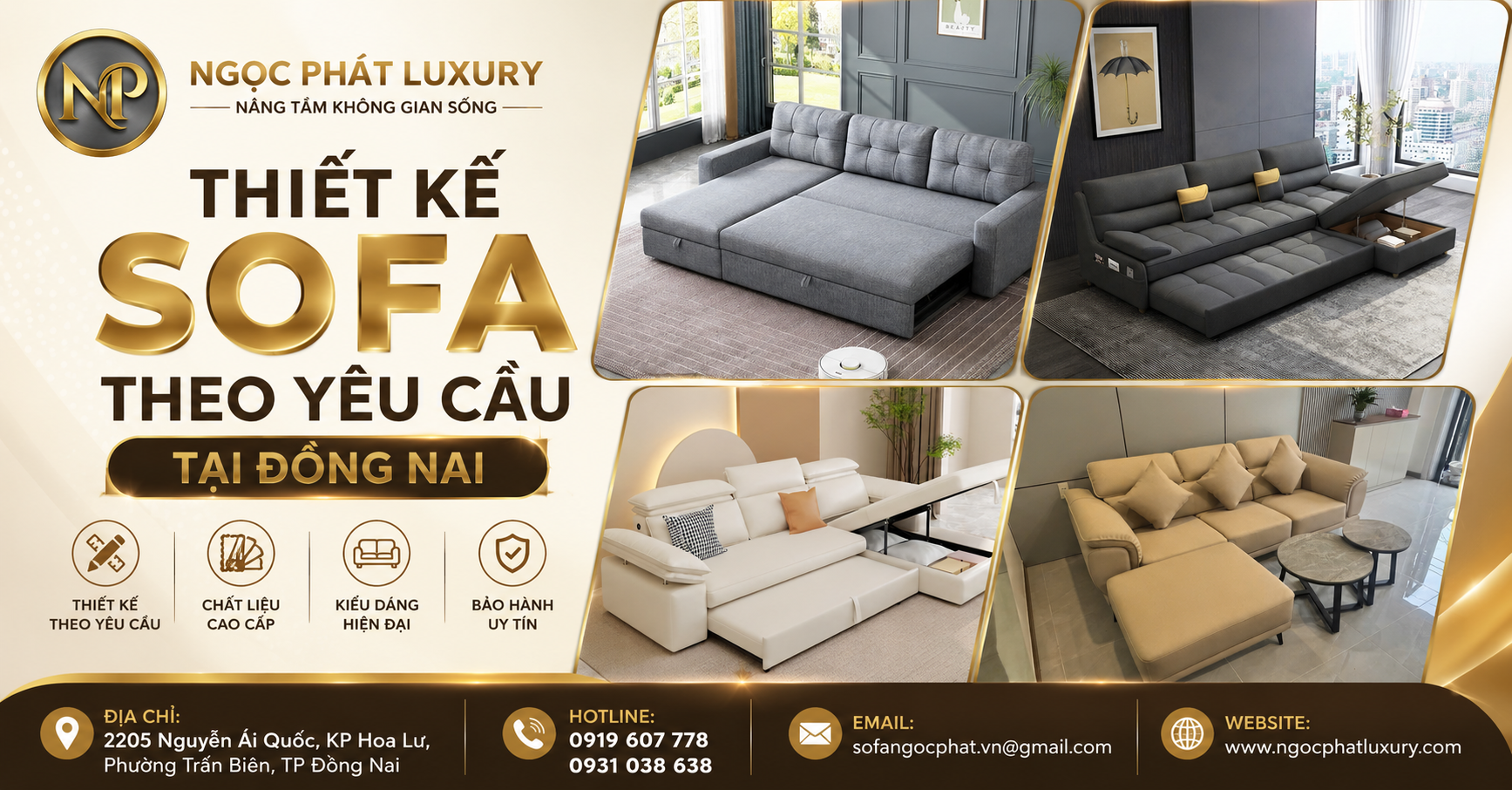 sofa da cao cấp tại Đồng Nai